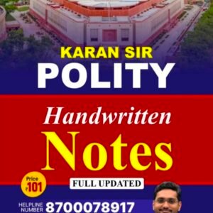 Karan Sir Polity Handwritten Notes – Complete & Updated