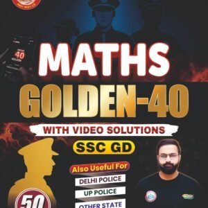 SSC GD 2026 Math Golden 40 Book PDF by Ankit Bhati Sir