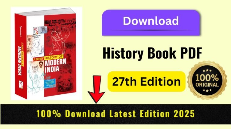 A Brief History of Modern India Spectrum Book Pdf Download 2026 ...