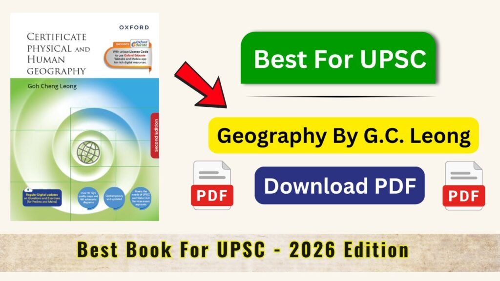 G.C. Leong Geography Book Pdf Latest Edition 2026