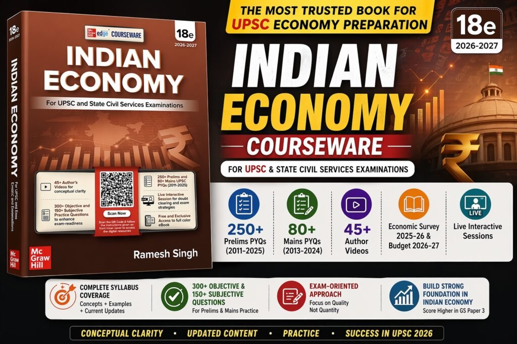 Indian Economy by Ramesh Singh 18th Edition 2026-27 Book PDF