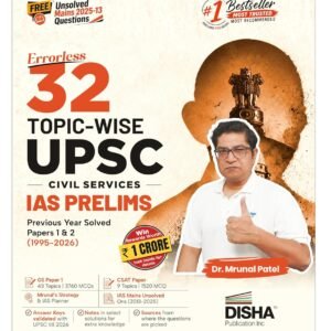 Disha 32 Year Upsc Topic-wise IAS Prelims Previous Year Solved Papers (1995–2026) PDF