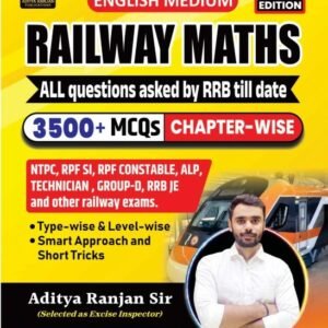 Railway Maths 3rd Edition by Aditya Ranjan 3500+ Mcq Book PDF