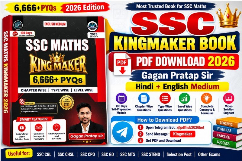 Ssc Math Sc SSC Maths Kingmaker 2026 Book PDF by Gagan Pratap Sir Archives - PDF STORE