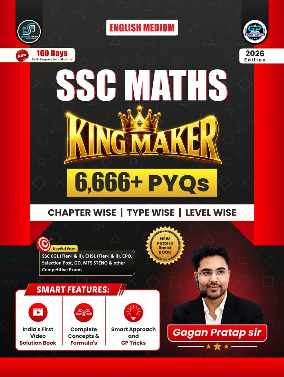 SSC Maths Kingmaker Book Pdf 2026 by Gagan Pratap Sir